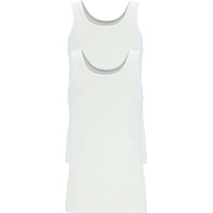 Ten Cate 2-Pack Basics Heren singlet - 32324 - 3XL - Wit