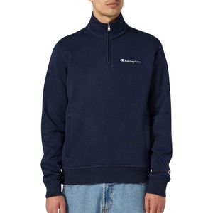 Champion Icons Small Logo Half-Zip Sweater Heren - Maat L