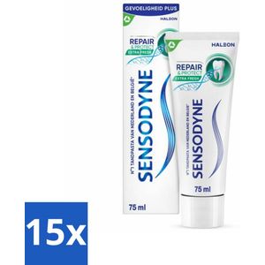 Sensodyne - Tandpasta - Repair & Protect - Extra Fresh - 75ml x 15
