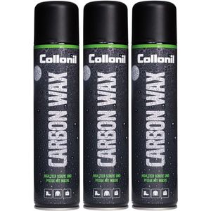 Waterdichte en vuilafstotende spray | merk Collonil | Carbon Wax | 3 bussen van 300 ml | aanbieding