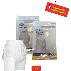 PVC Beschermbroekje Medium | 91-96 cm | 2X Voordeelverpakking!