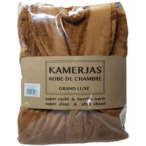 Kamerjas fleece kleur whisky S/M