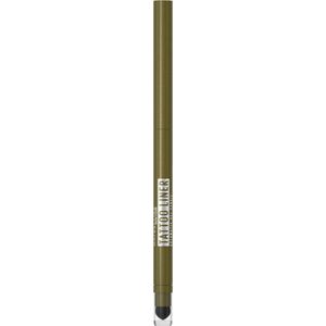 Maybelline - Tattoo Liner Automatic Gel Pencil - 60 Emerald Energy - Voordeelverpakking - 3 x 0,7 gr