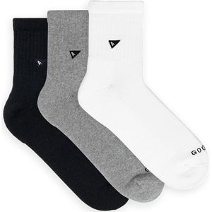 Arvin Goods - 3-pack - Halfhoge Sokken - Multicolor - Unisex