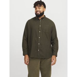 JACK&JONES - JPRBLUNORRIS FLANNEL LS SHIRT BF PLS - Heren - Overhemden 6XL