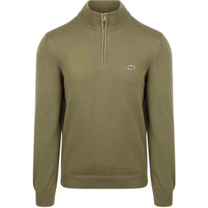 Lacoste Pullover Zipper Groen - Maat XXL - Heren - Pullovers