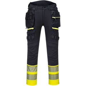 Portwest DX445 DX4 Hi-Vis Klasse 1 holsterbroek Geel/Zwart - 36