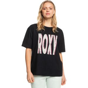 Roxy - Sand Under The Sky - T-shirt - Zwart - Korte Mouwen