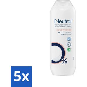 Neutral - Conditioner - Gevoelige Hoofdhuid - 0% Parfum & Kleurstof - 250 ml - Bulkverpakking - 5 stuks