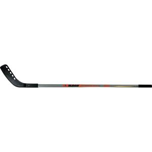 Nijdam IJshockeystick Aluminium - 135 cm - Zilver/Oranje