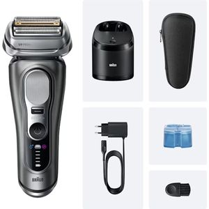 Braun - Series 9 PRO+ 9655cc - Elektrisch Scheerapparaat - 100% Waterdicht - 60 Minuten Batterijduur