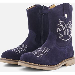 Muyters Cowboylaarzen blauw Suede - Maat 27