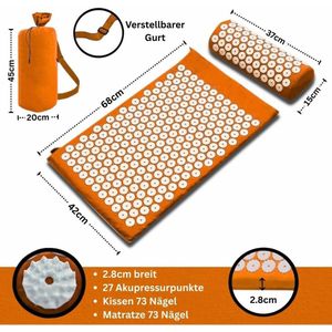 Equivera Shakti Mat - Acupressuur Mat - Acupressuurmat - Mat Met Spijkers - Spijkermat