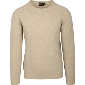 Steppin' Out Trui Lamswol Greige - Maat M - Heren