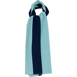 OXFOX  Scarves Cambridge University - Heren/Dames/Unisex College Sjaal - Lichtblauw Donkerblauw - Alle maten