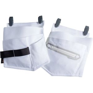 Spijkerzakken - Set van 2 - Zwart - 100% Polyamide - Geschikt voor Click Pocket System