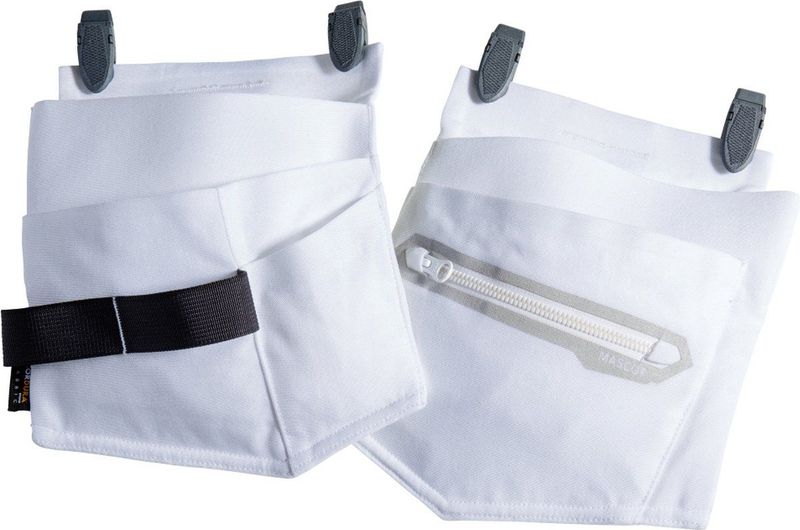 Spijkerzakken - Set van 2 - Zwart - 100% Polyamide - Geschikt voor Click Pocket System