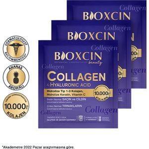 BIOXCIN - COLLAGEEN BEAUTY SACHET 30x11 G. - Collageen - Beauty Collageen - Herbal - Bioxcin - collageen poeder - collageen supplement - collagen - collageen poeder