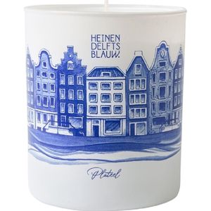 Heinen Delfts Blauw | Geurkaars Plateel | Souvenir | Delfts Blauw | Holland