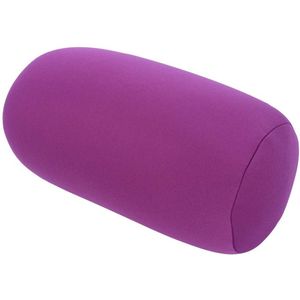 Mini Pillow Roll - Foam Micro Beads Kussen - Paars - Voor Auto en Kantoor