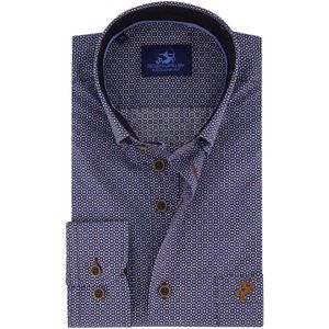 Eden Valley casual overhemd donkerblauw