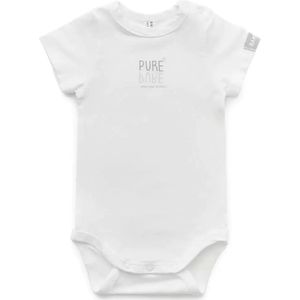 Bamboom Rompertje km schoudersluiting 12m 80-86 Kindern Wit