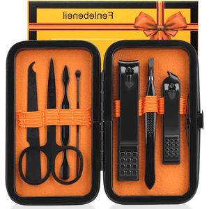 Titel: Nail Clipper Set - Persoonlijke Verzorging Manicure Kit voor Mannen