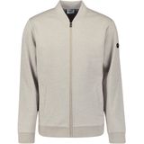 No Excess - Sweatvest - Sand - Lange Mouw - Ritssluiting