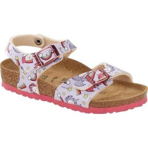Birkenstock Rio Unicorn Pink narrow Heroic Print