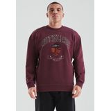 Sweatshirt - Katoen - Met Opvallende Print - Gewassen Afwerking