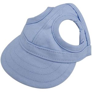 Blauwe Honkbalpet voor Grote Honden - Stijlvolle Hondenaccessoires