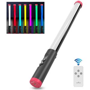PULUZ RGB 114 LED's waterdichte fotografie-handlamp met afstandsbediening