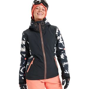 Roxy - Free Jet 10K - Technisch Snowjack - Dames - Waterdicht - Slimfit