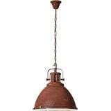 Industriële hanglamp 'Jesper' Roest XL industrieel vintage E27 480mm