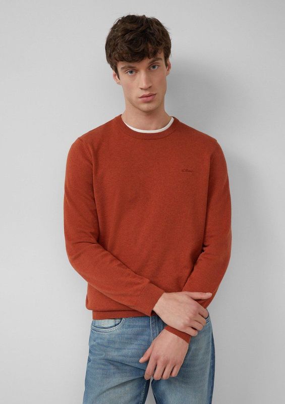 s.Oliver - Trui - Roestrood