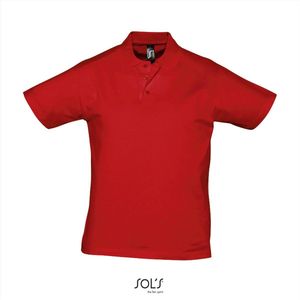 SOL'S Men´s Jersey Polo Shirt Prescott L538 - Red - L