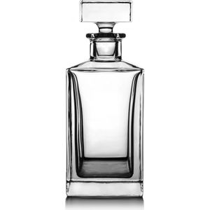 Kristallen Karaf Empire - Whisky karaf 750ml - In luxe geschenkbox - Hoogste kwaliteit Kristal Uit Europa