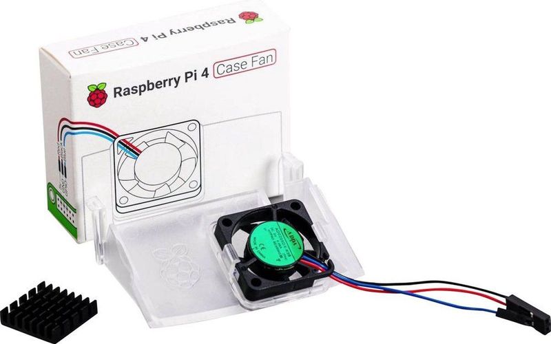 Raspberry Pi - Ventilator - Temperatuurgestuurd - 5V DC - 18x18x10 mm