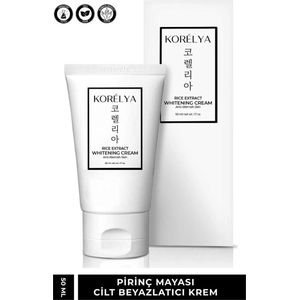 Korelya Whitening Cream - Korean Skin Care anti-pigment crème met Rijstextract (Vegan) 한국에서 만든 50 ml