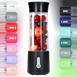 Smoothie Maker Blender To Go Draadloos- Blender voor Smoothies - Gezond Onderweg - USB-C Oplaadbaar - 500ml - Zwart