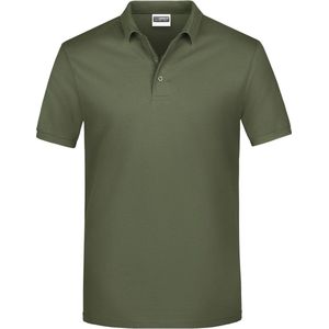 James And Nicholson Heren Basis Polo Shirt (Olijf)
