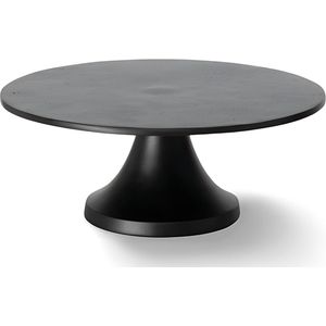Taartplateau Mat Zwart Modern Ø 25 cm