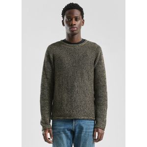 Gebreide Trui - Gemêleerd Garen - Regular Fit - Ronde Hals