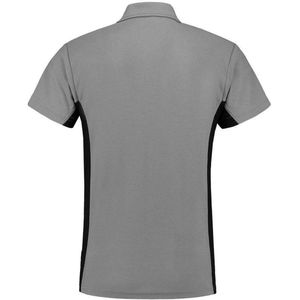 Tricorp Poloshirt Bi-Color - Workwear - 202002 - Grijs-Zwart - maat XXL