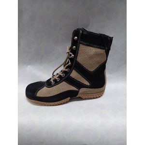 WOLKY 1966 / Downforce 2 / veterboots / zwart - beige / maat 37