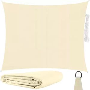 Gardlov Beige Zonneschermzeil 3x2m - Bescherming tegen de Zon met Stij