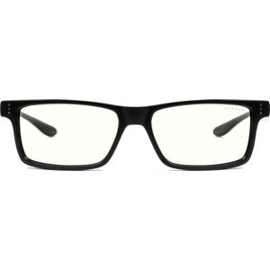 GUNNAR Gaming- en Computerbril - Vertex, Onyx Frame, Clear Tint - Blauw Licht Bril, Beeldschermbril, Blue Light Glasses, Leesbril, UV Filter