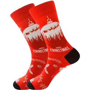 Kerstsokken - Sokken - Maat 40-46 - Kerstsok voor Dames, Heren en Kinderen - Kerstkleding - Kerst - Katoen - sok - kerstsok - cadeau - kerstboom - sokken kerst - sinterklaas cadeau - kerst cadeau - leuke sokken - Unisex