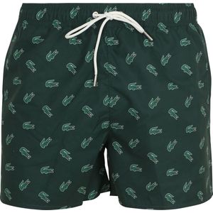 Lacoste Heren Zwembroek 1hm1 Men's Swimming Trunks Groen - Maat S