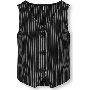 KIDS ONLY - Vest - Groen - V-Hals - Mouwloos - Knoopsluiting